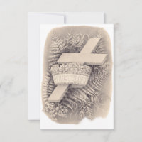 Das Kreuz und die Krone Schwarze und Weiße Heilige