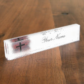 Das Kreuz und Sie Namensplakette (Seite)