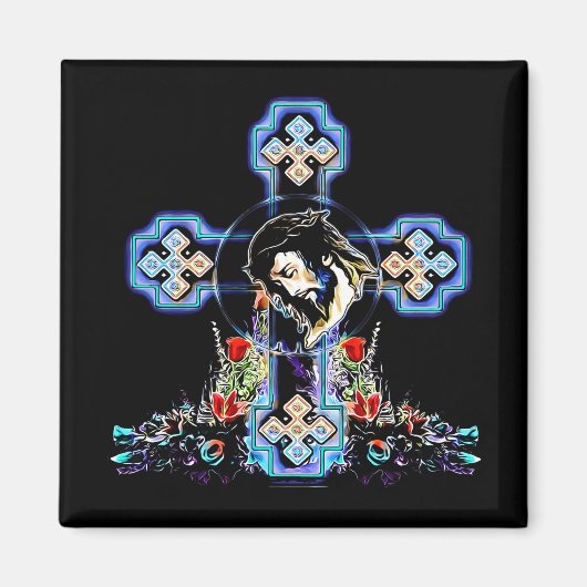 Das Kreuzmagnet Magnet (Vorne)