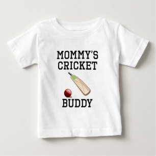 Das Kricket-Freund der Mama Baby T-shirt