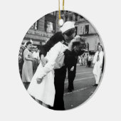 Das Kriegs-Auf Wiedersehen Quadrat manchmal küssen Keramikornament (Links)