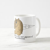 Das kritische Tapir - strukturelle Geologie Kaffeetasse (VorderseiteRechts)