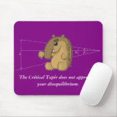 Das kritische Tapir - strukturelle Geologie Mousepad (Mit Mouse)
