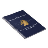 Das kritische Tapir - strukturelle Geologie Notizblock (Rechte Seite)