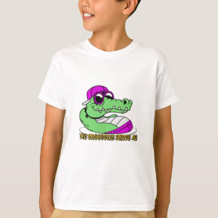 Das Krokodil in mir niedliche schöne Gestaltung T-Shirt