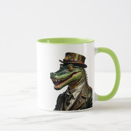 Das Krokodil ist toll. Tasse (Rechts)