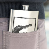 Das Krokodil und der Frosch Flachmann (Beispiel)