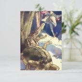 "Das Krokodil!" von Alice B Woodward Dankeskarte (Stehend Vorderseite)