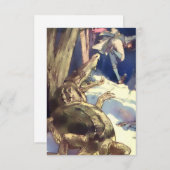 "Das Krokodil!" von Alice B Woodward Dankeskarte (Vorne/Hinten)