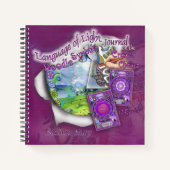 Das Kronen-Chakra-Doodle-Journal Notizblock (Vorderseite)