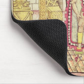Das Krönen von Montezuma II Mousepad (Ecke)