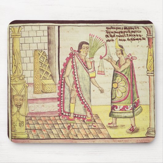 Das Krönen von Montezuma II Mousepad (Vorne)