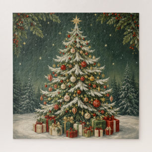 Das Kronjuwel des Winterwaldes Puzzle