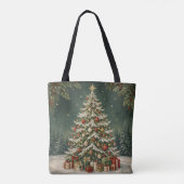 Das Kronjuwel des Winterwaldes Tasche (Rückseite)
