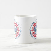 Das KrönungsEmblem des Königs Charles 2023 Kaffeetasse (Mittel)