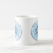Das KrönungsEmblem des Königs Charles 2023 Kaffeetasse (Mittel)
