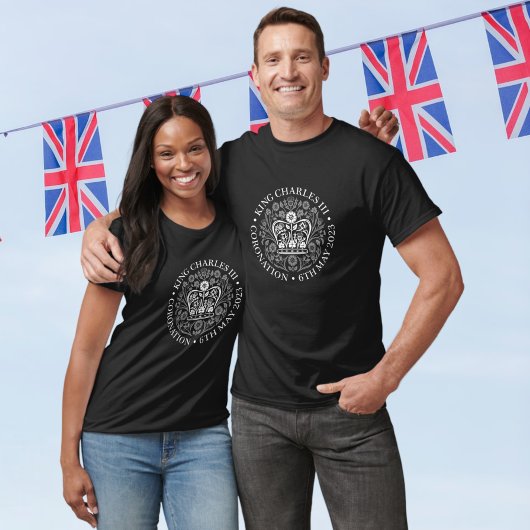 Das KrönungsEmblem des Königs Charles 2023 T-Shirt