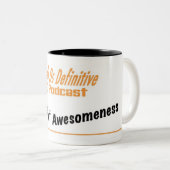 Das Krus von Awesomeness Zweifarbige Tasse (VorderseiteRechts)