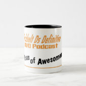 Das Krus von Awesomeness Zweifarbige Tasse (Mittel)