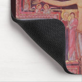 Das Kruzifix von St. Damian Mousepad (Ecke)
