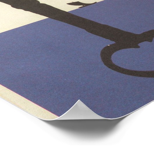 Das kubanische Filmplakat für das Donaupilot (Unga Poster (Ecke)