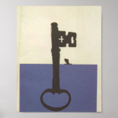 Das kubanische Filmplakat für das Donaupilot (Unga Poster (Vorne)