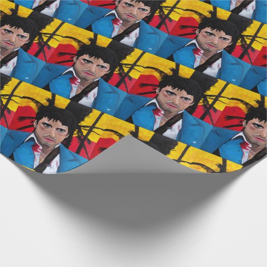 Das kubanische Gemälde von Alfred Fox Geschenkpapier (Ecke)