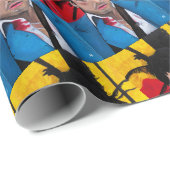 Das kubanische Gemälde von Alfred Fox Geschenkpapier (Rolleneckpunkt)