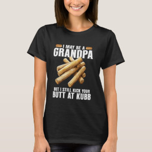 Das Kubb Race Game Kubb Race Game Kubb Plane Vikin T-Shirt