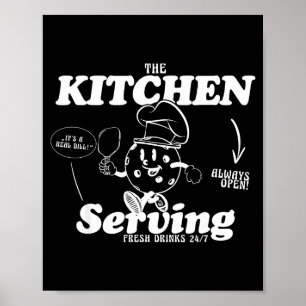 Das Küchen-Pickleball-Geschenk für den Pickle-Ball Poster