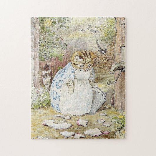 Das Kuchen und der Patty Pan von Beatrix Potter Puzzle (Vertikal)