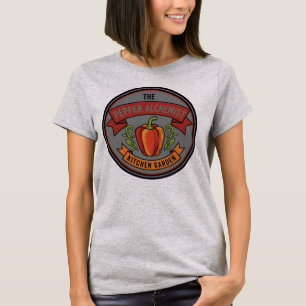 Das Küchengarten-Abzeichen 'Der Pfeffer-Alchemist' T-Shirt