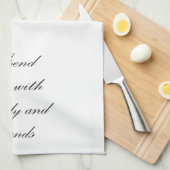 Das Küchentuch für Dich oder die Familie (Viertel Falte)