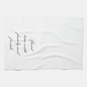 Das Küchentuch für Dich oder die Familie (Horizontal)