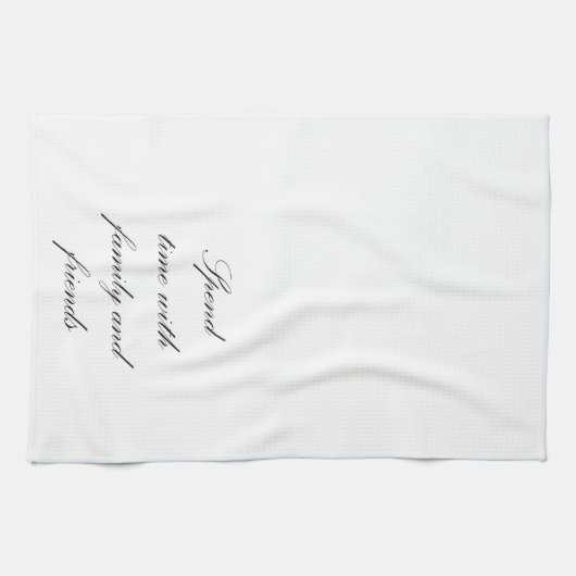 Das Küchentuch für Dich oder die Familie (Horizontal)