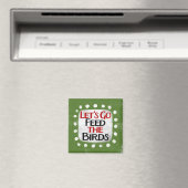 Das Kühlschrank-Magnet für Vögel gefüttert Magnet (In Situ (Geschirrspüler))