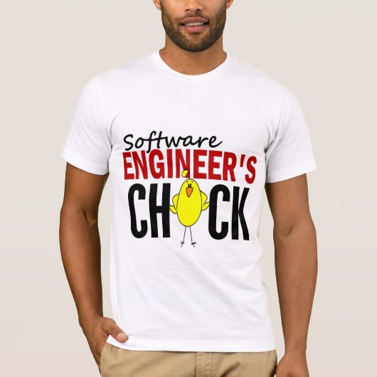Das Küken der Software Engineers T-Shirt (Vorderseite)
