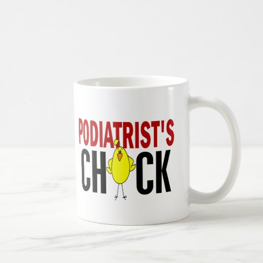 DAS KÜKEN DES FUSSARZTES KAFFEETASSE (Rechts)