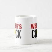 Das Küken des Schweißers Kaffeetasse (Mittel)