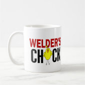 Das Küken des Schweißers Kaffeetasse (Links)