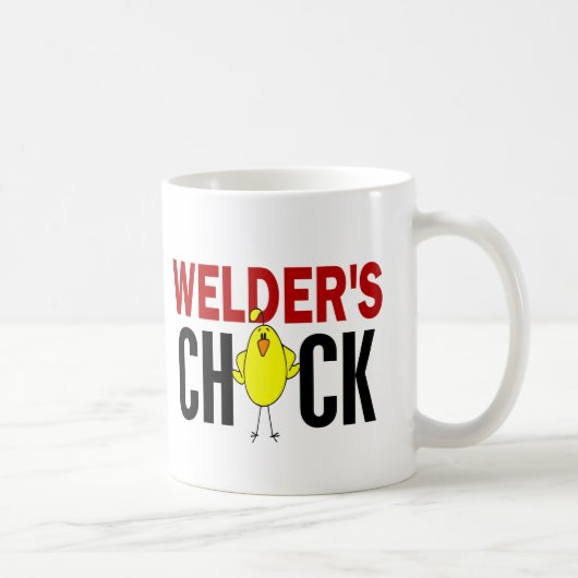 Das Küken des Schweißers Kaffeetasse (Rechts)