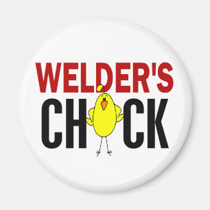 Das Küken des Schweißers Magnet