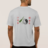 Das Kung Fu der Krawatte Sport-Tek T - Shirt (Rückseite)