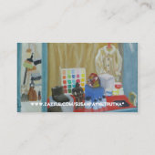 Das Kunst-Geschäft Visitenkarte (Rückseite)