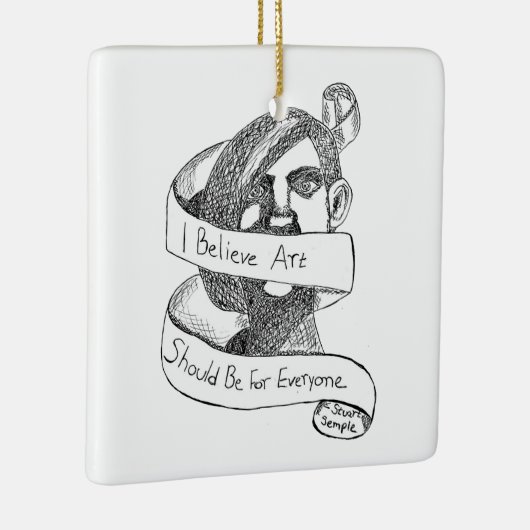 Das Kunstheld Keramikornament (Rechts)