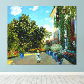 Das Künstlerhaus in Argenteuil Leinwanddruck (Insitu (Holzboden))