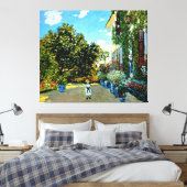 Das Künstlerhaus in Argenteuil Leinwanddruck (Insitu (Schlafzimmer))