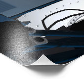 Das künstlerische Konzept der künftigen Weltraumfo Fotodruck (Ecke)