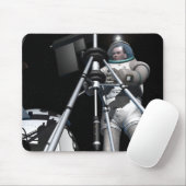 Das künstlerische Konzept der künftigen Weltraumfo Mousepad (Mit Mouse)