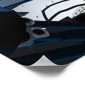 Das künstlerische Konzept der künftigen Weltraumfo Poster (Ecke)